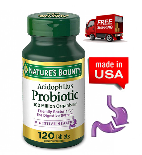 Probioticos 120 capsulas - probioticos, 100